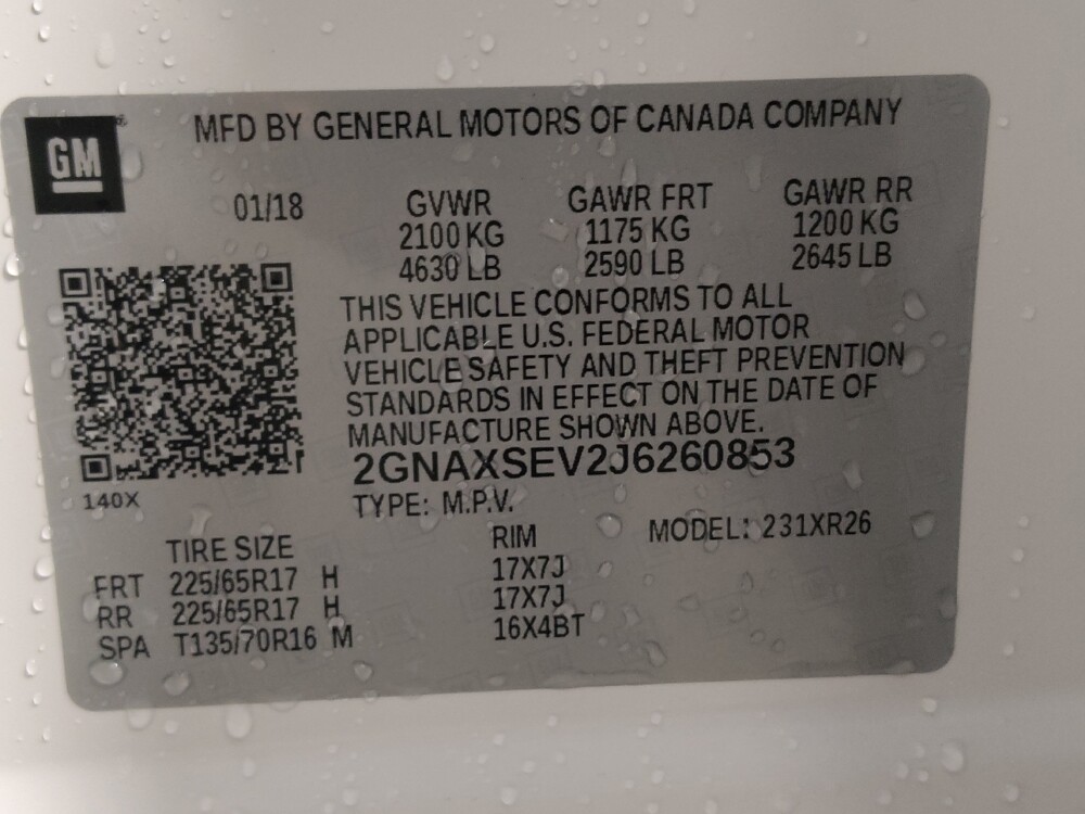 2018 Chevrolet Equinox in Fayetteville, NC 28304 - 18076090 33