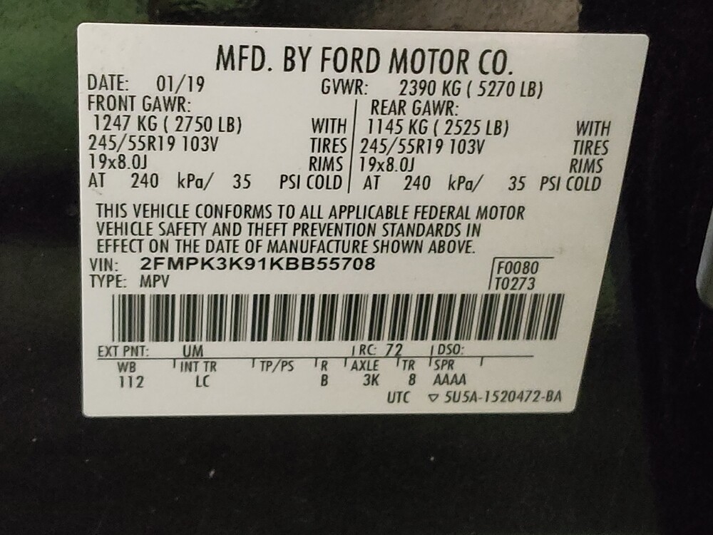 2019 Ford Edge in Tyler, TX 75701 - 18076131 33