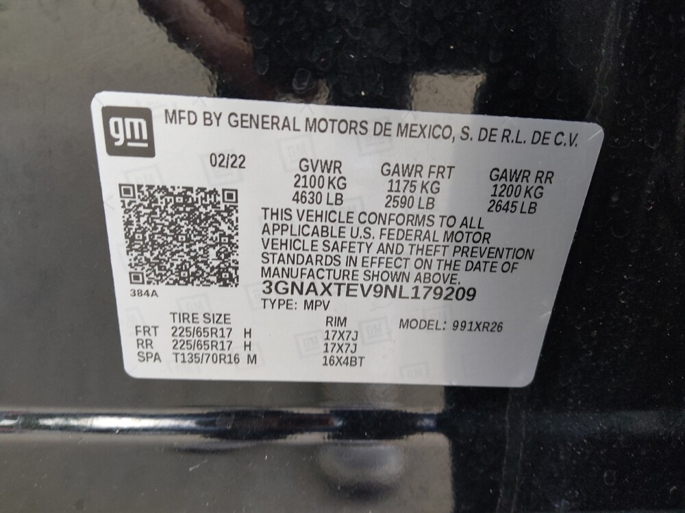 2022 Chevrolet Equinox in Stone Mountain, GA 30083 - 18076164 33