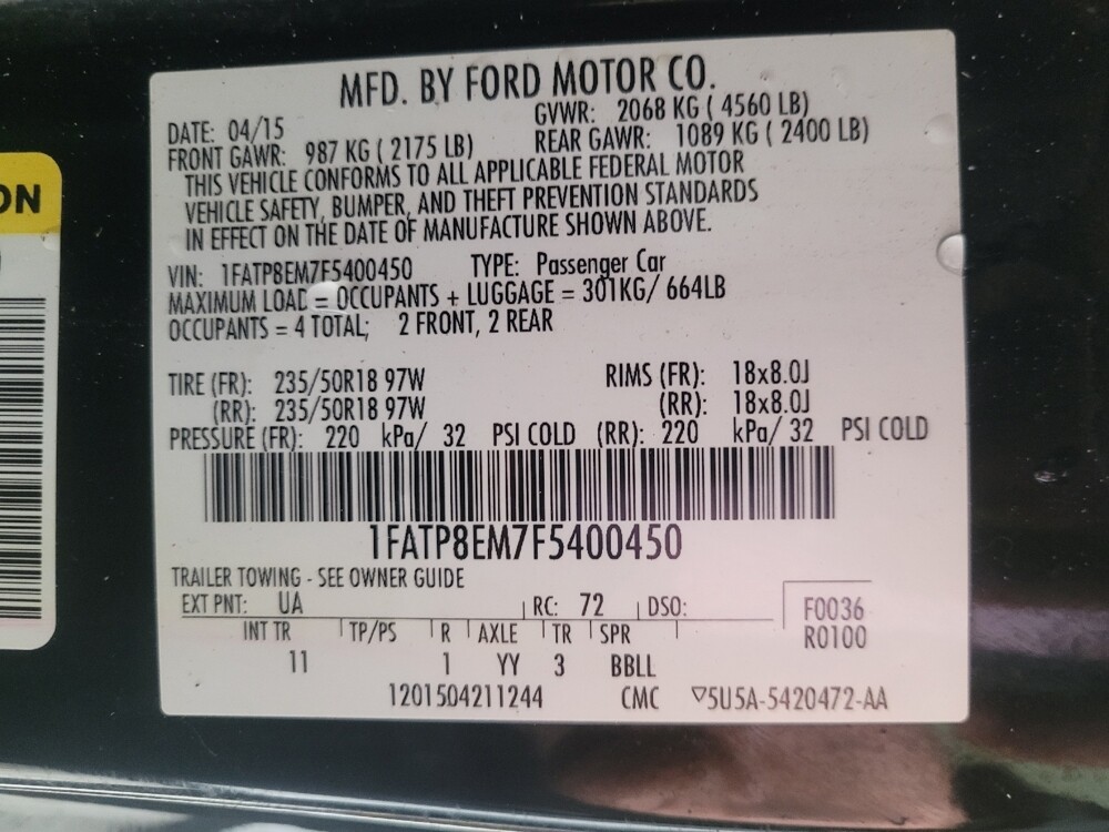 2015 Ford Mustang in Columbus, GA 31909 - 18076180 33