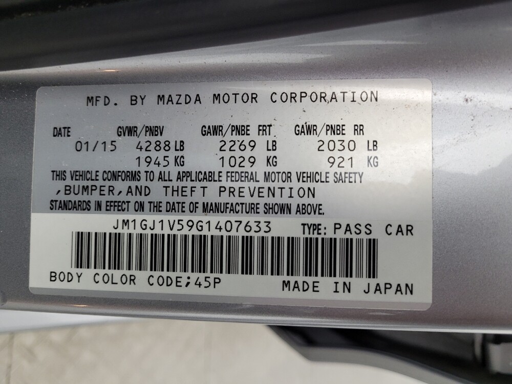 2016 Mazda MAZDA6 in Raleigh, NC 27604 - 18076332 33