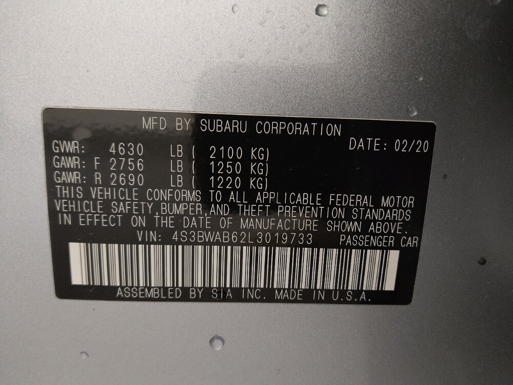 2020 Subaru Legacy in Raleigh, NC 27604 - 18076354 33