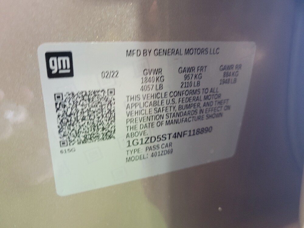 2022 Chevrolet Malibu in Miamisburg, OH 45342 - 18076393 33