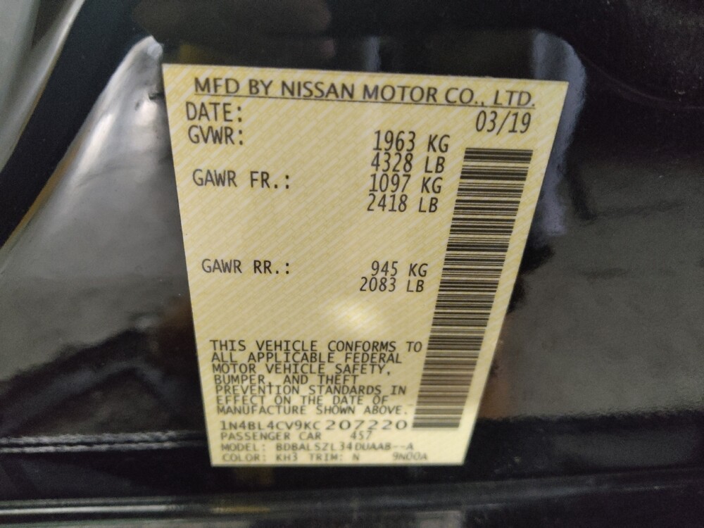 2019 Nissan Altima in Birmingham, AL 35215 - 18076482 33