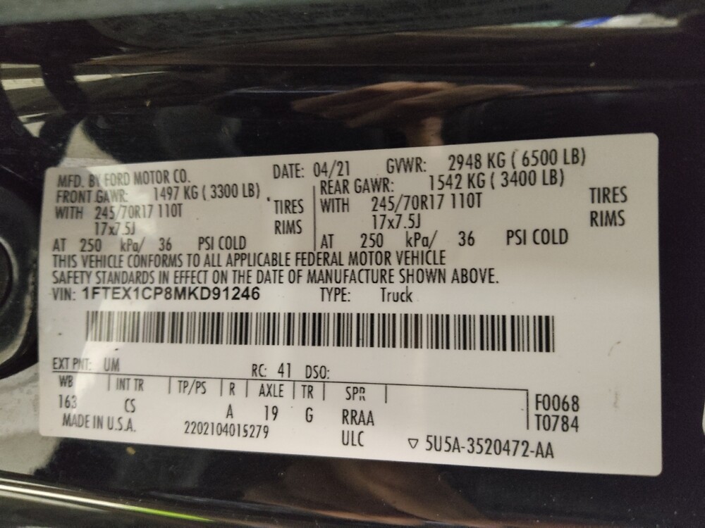 2021 Ford F150 in Duluth, GA 30096 - 18076486 33