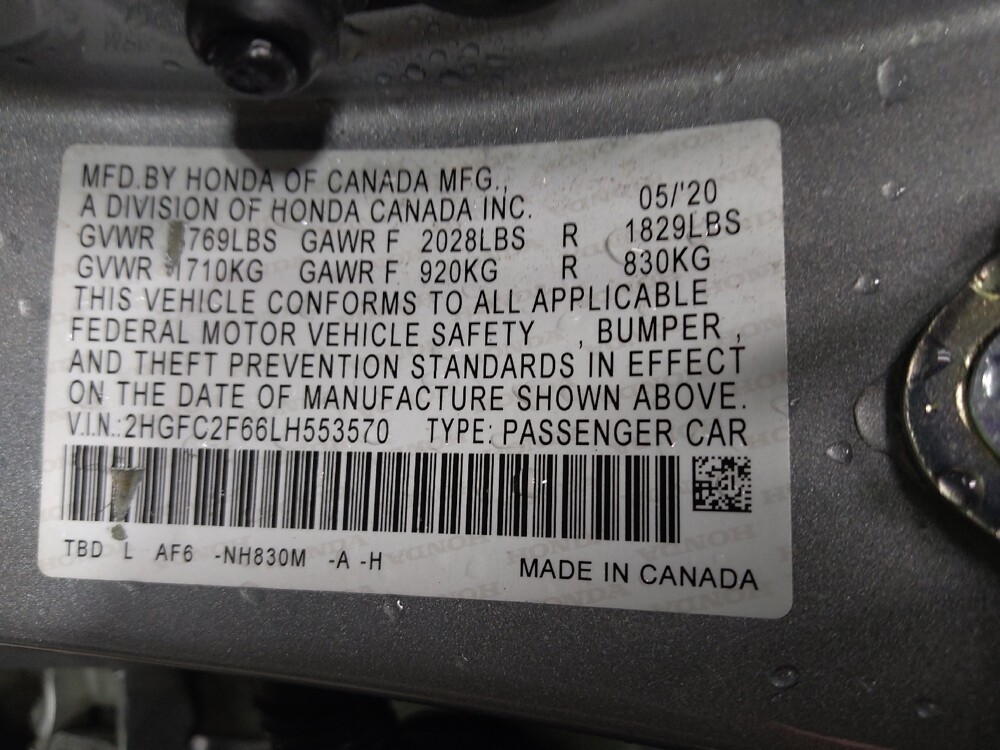 2020 Honda Civic in Winston-Salem, NC 27103 - 18076548 33