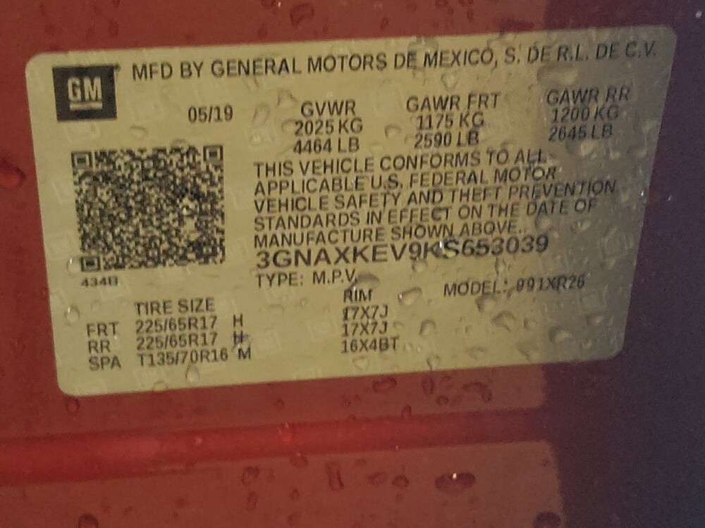 2019 Chevrolet Equinox in Greenville, NC 27834 - 18076560 33