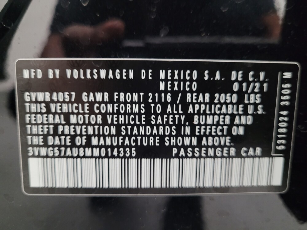 2021 Volkswagen Golf in Riverside, CA 92504 - 18076674 33