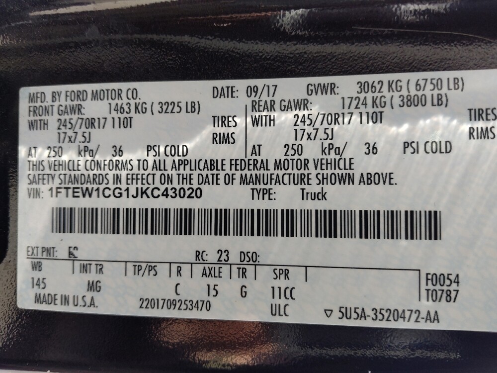 2018 Ford F150 in Stone Mountain, GA 30083 - 18076754 33