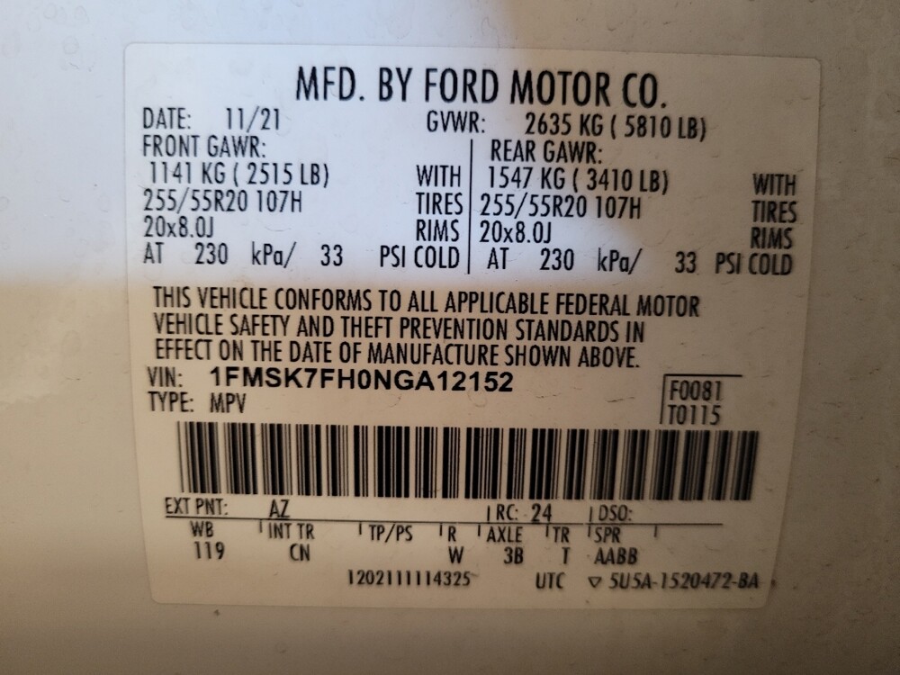 2022 Ford Explorer in Jacksonville, FL 32210 - 18076812 33