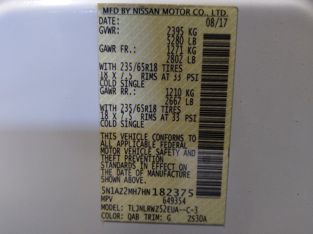 2017 Nissan Murano in Gainesville, FL 32609 - 18076825 33