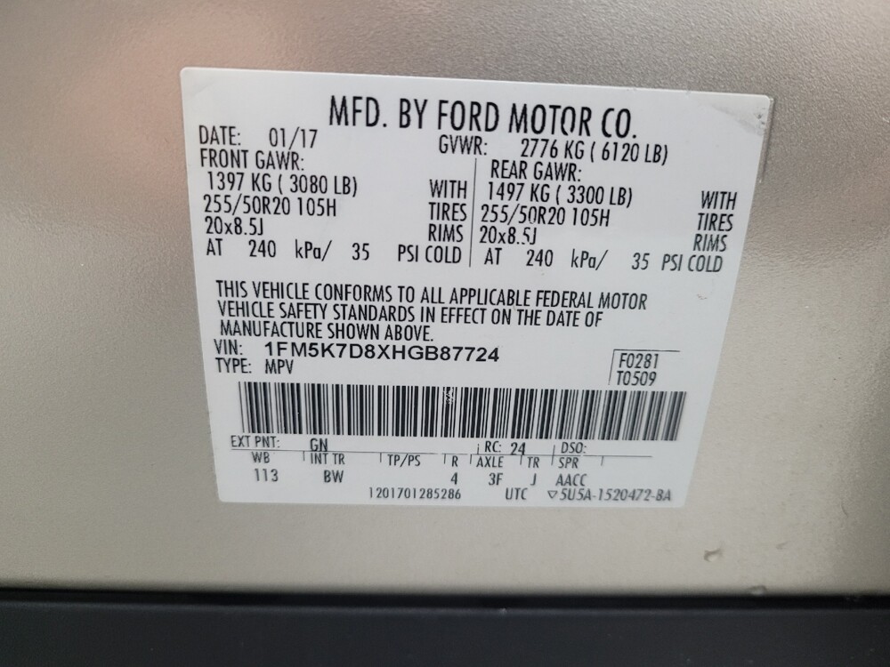 2017 Ford Explorer in Madison, TN 37115 - 18076834 33