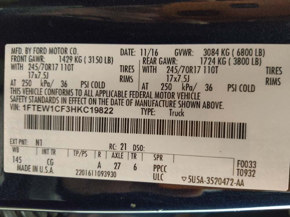 2017 Ford F150 in Denver, CO 80012 - 18076911 33