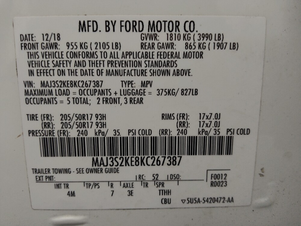 2019 Ford EcoSport in Lakewood, CO 80215 - 18076995 33