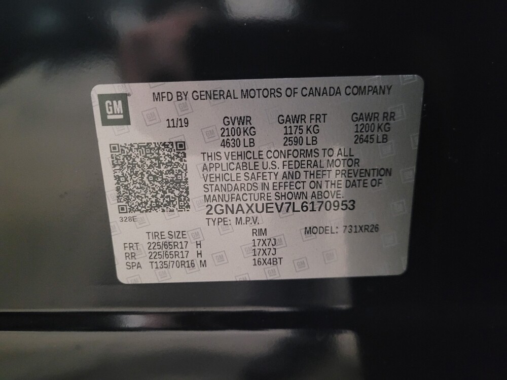 2020 Chevrolet Equinox in Temple Hills, MD 20746 - 18077046 33