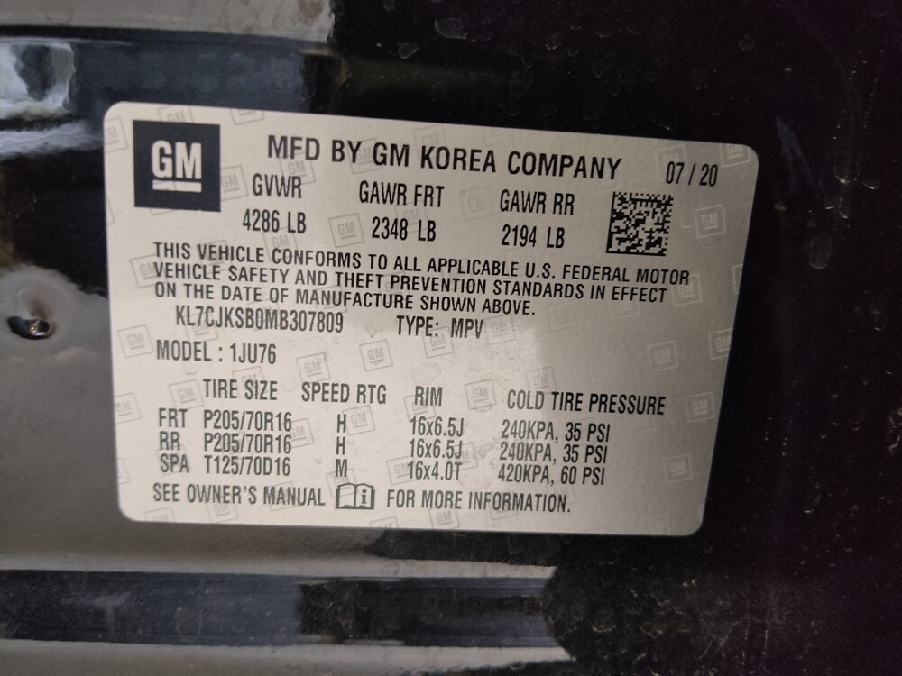 2021 Chevrolet Trax in Clearwater, FL 33764 - 18077155 33