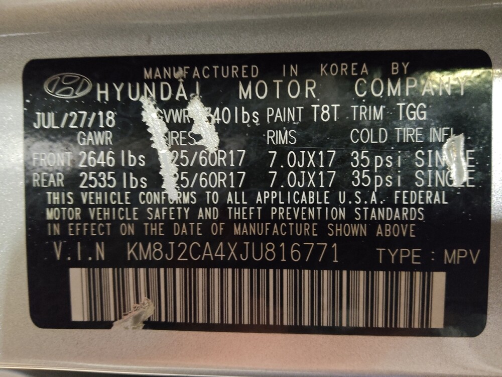 2018 Hyundai Tucson in Hialeah, FL 33014 - 18077188 33