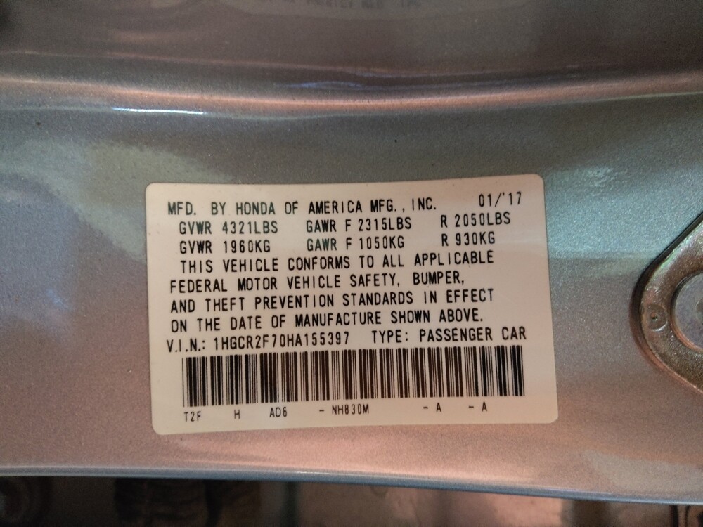 2017 Honda Accord in Charlotte, NC 28213 - 18077202 33