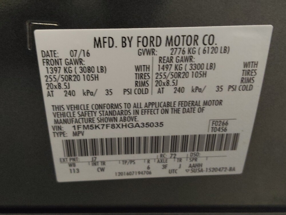 2017 Ford Explorer in Gastonia, NC 28056 - 18077205 33