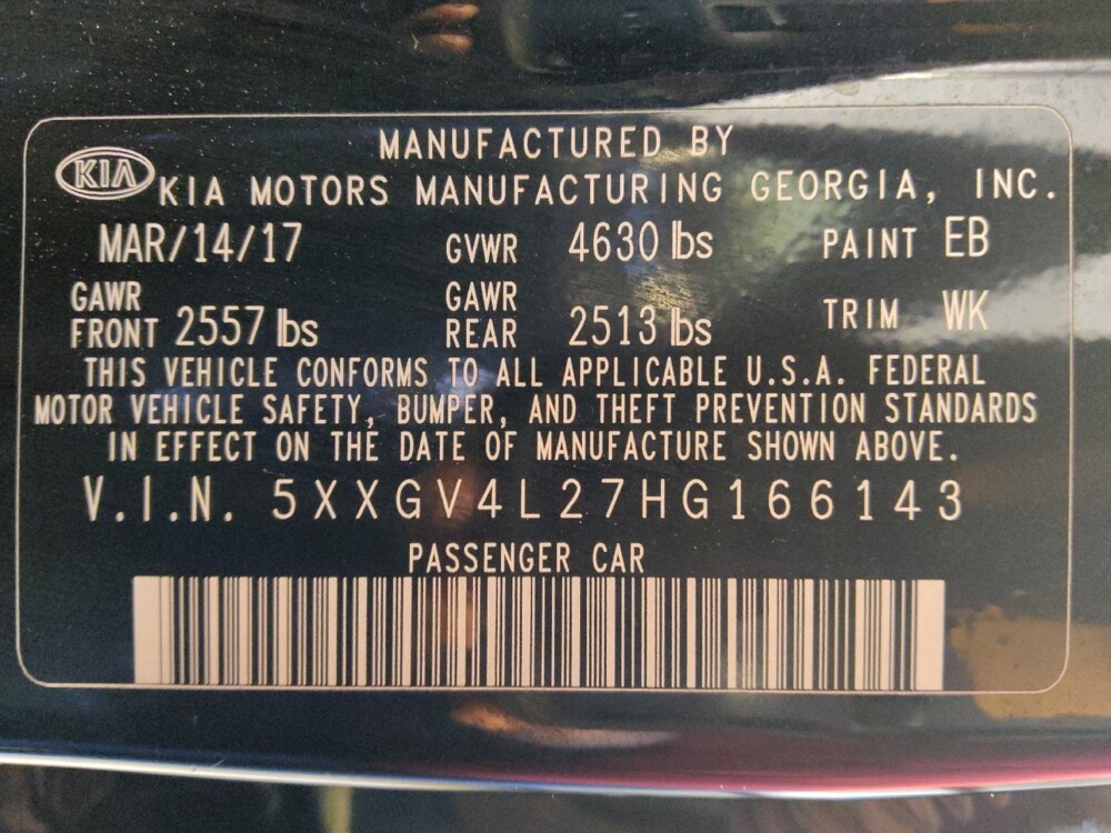 2017 Kia Optima in Houston, TX 77074 - 18077237 33