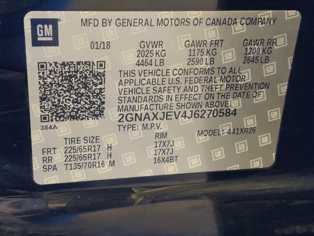 2018 Chevrolet Equinox in Glendale, AZ 85301 - 18077285 33