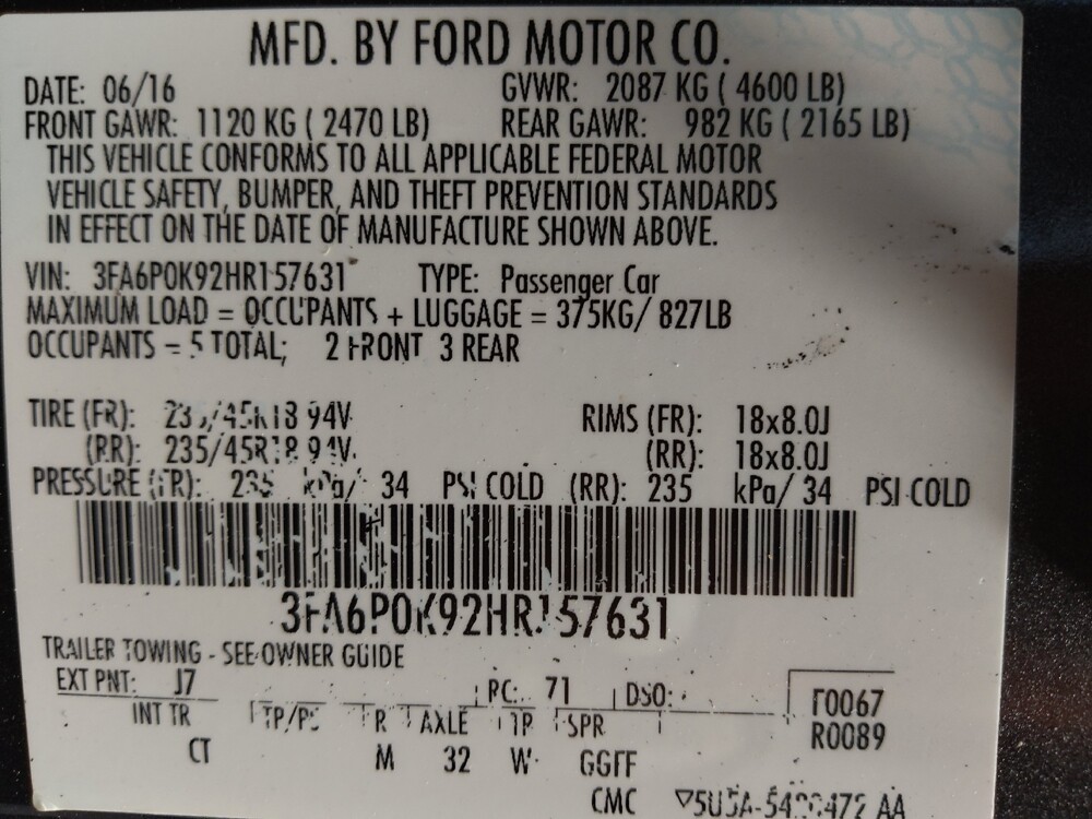 2017 Ford Fusion in Temple, TX 76502 - 18077344 33
