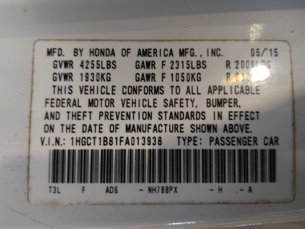 2015 Honda Accord in Gainesville, FL 32609 - 18077359 33