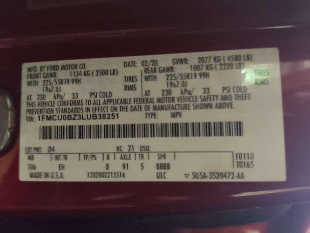 2020 Ford Escape in Winston-Salem, NC 27103 - 18077370 33