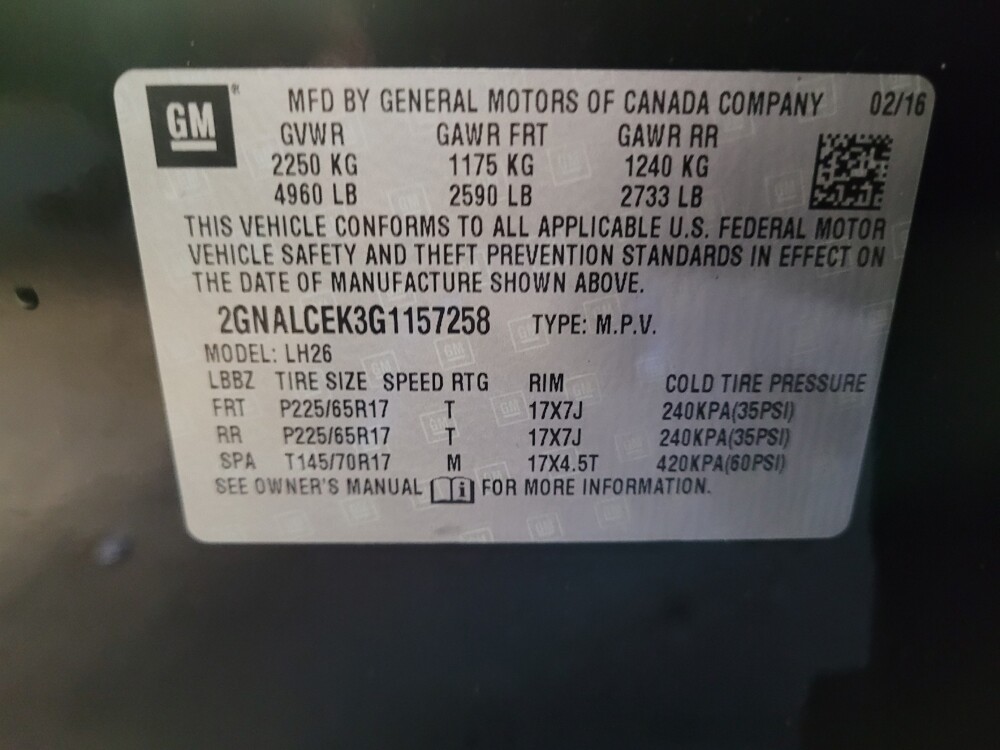 2016 Chevrolet Equinox in Fort Myers, FL 33907 - 18077375 33