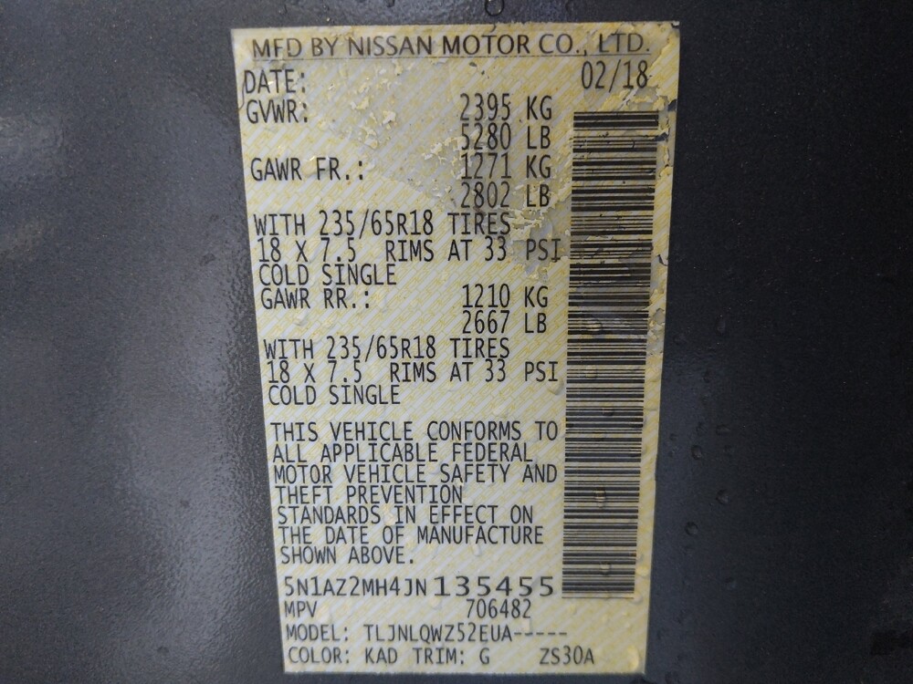 2018 Nissan Murano in Houston, TX 77034 - 18077463 33