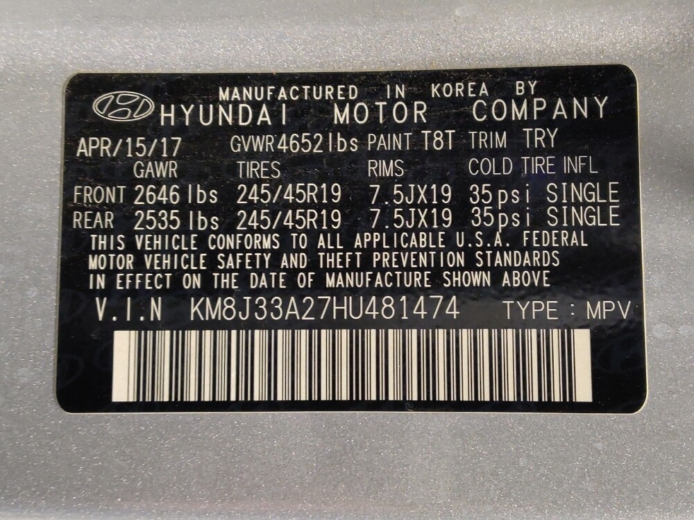 2017 Hyundai Tucson in Glendale, AZ 85301 - 18077505 33