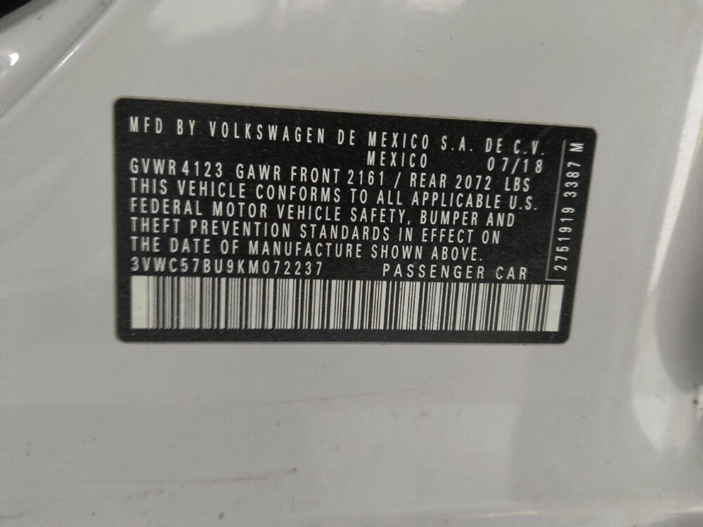 2019 Volkswagen Jetta in Salem, VA 24153 - 18077524 33