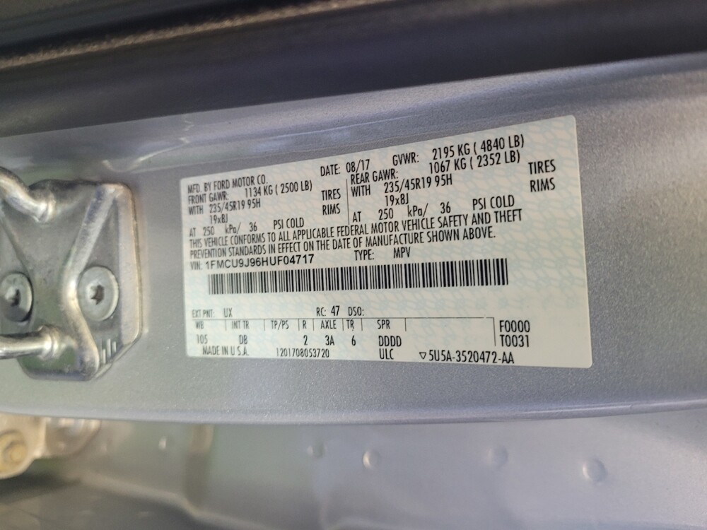 2017 Ford Escape in Toledo, OH 43617 - 18077578 33