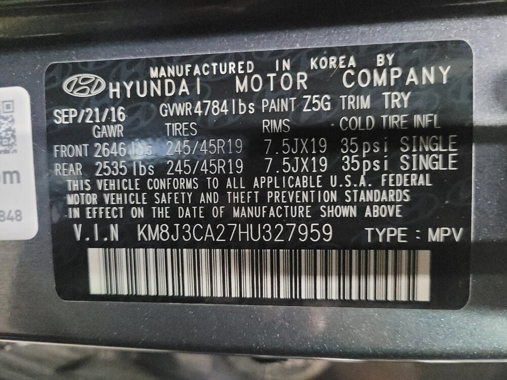 2017 Hyundai Tucson in Richmond, VA 23235 - 18077596 33