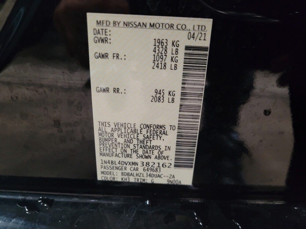 2021 Nissan Altima in Newport News, VA 23601 - 18077647 33