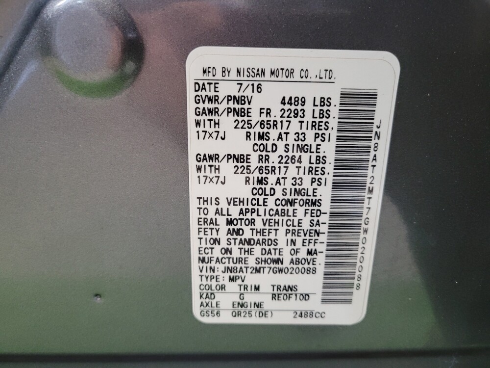 2016 Nissan Rogue in Toledo, OH 43617 - 18077659 33