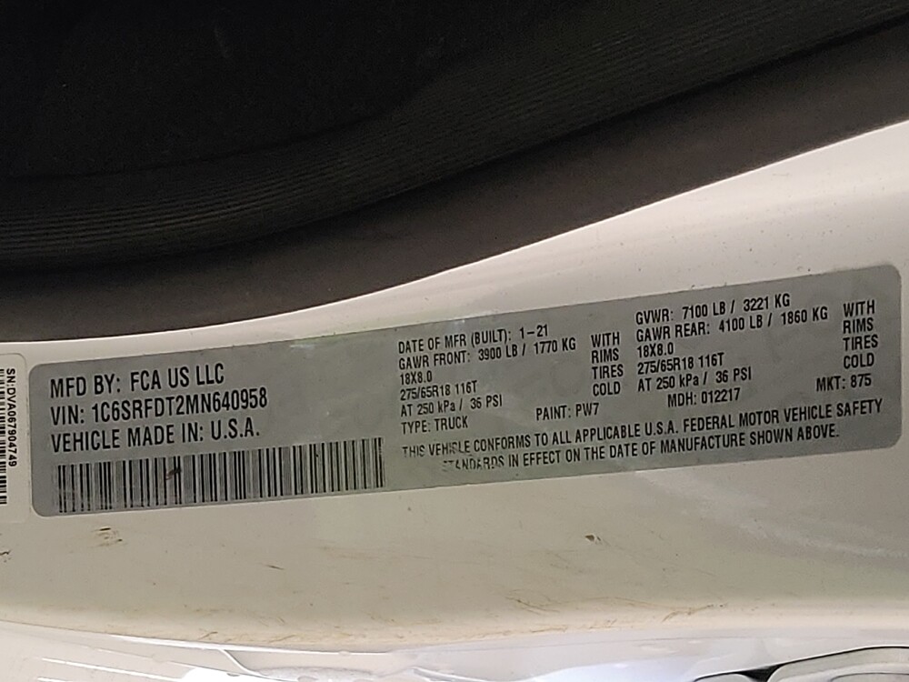 2021 RAM 1500 in Tampa, FL 33612 - 18077670 33