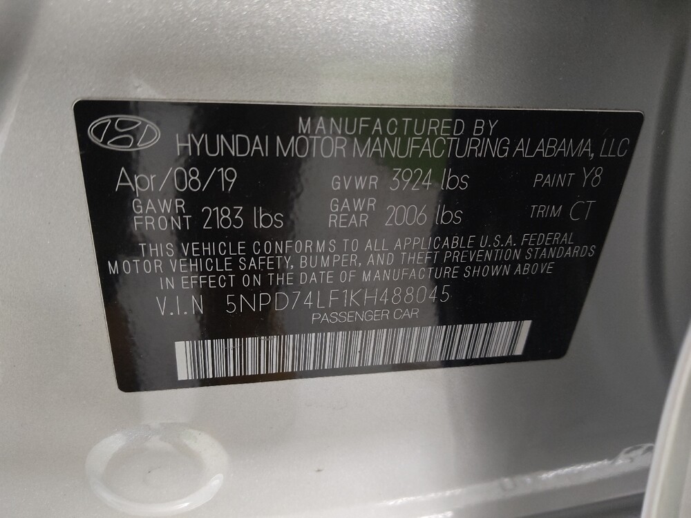 2019 Hyundai Elantra in Stone Mountain, GA 30083 - 18077769 33