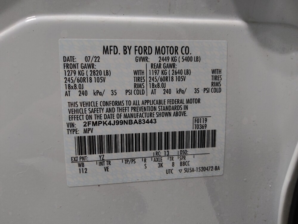 2022 Ford Edge in Columbus, OH 43228 - 18077892 33