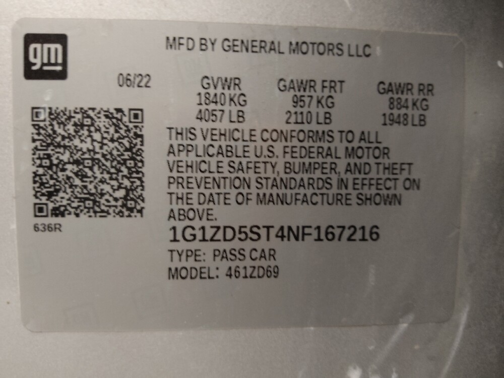 2022 Chevrolet Malibu in Denver, CO 80012 - 18077968 33