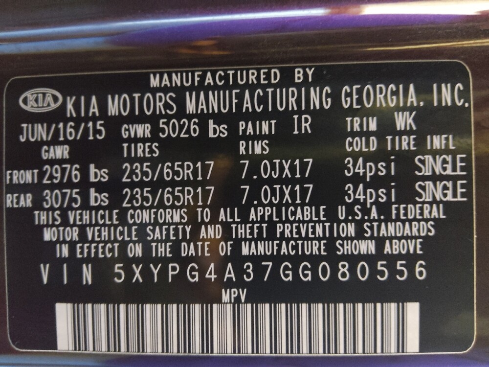 2016 Kia Sorento in Round Rock, TX 78664 - 18077975 33