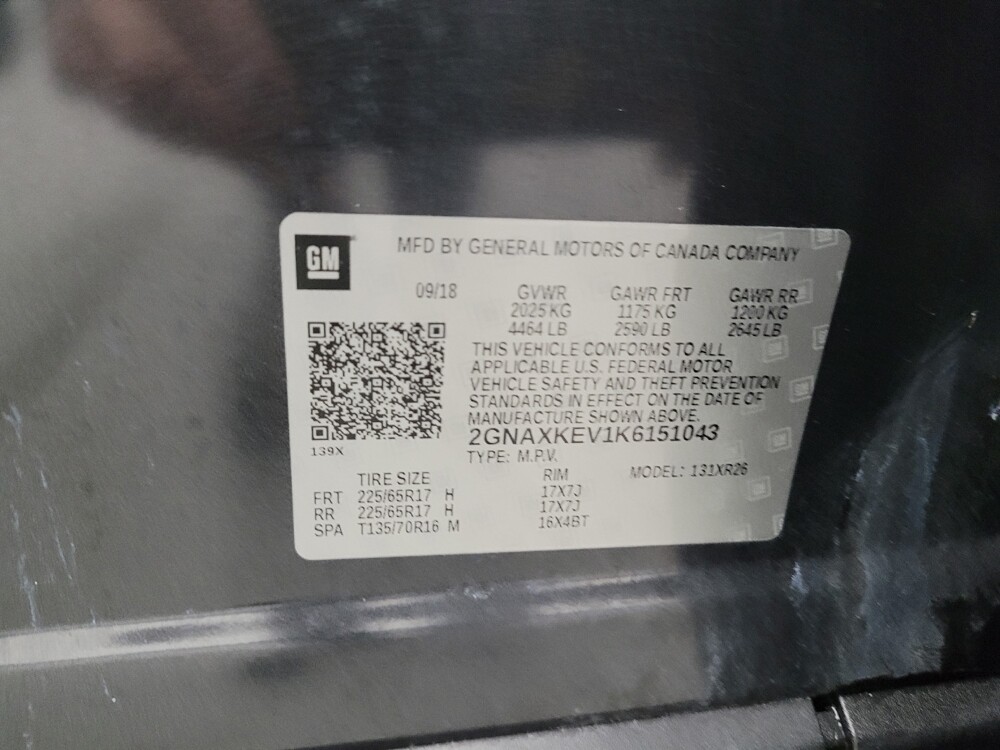 2019 Chevrolet Equinox in Lexington, KY 40509 - 18078053 33