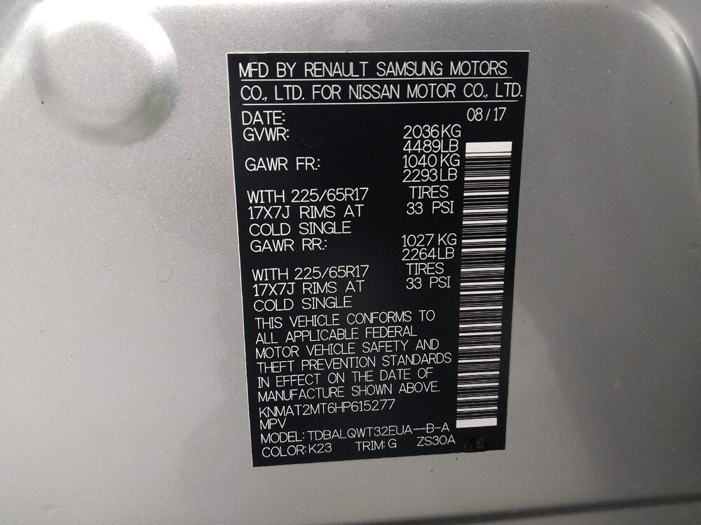 2017 Nissan Rogue in Jackson, MS 39211 - 18078070 33