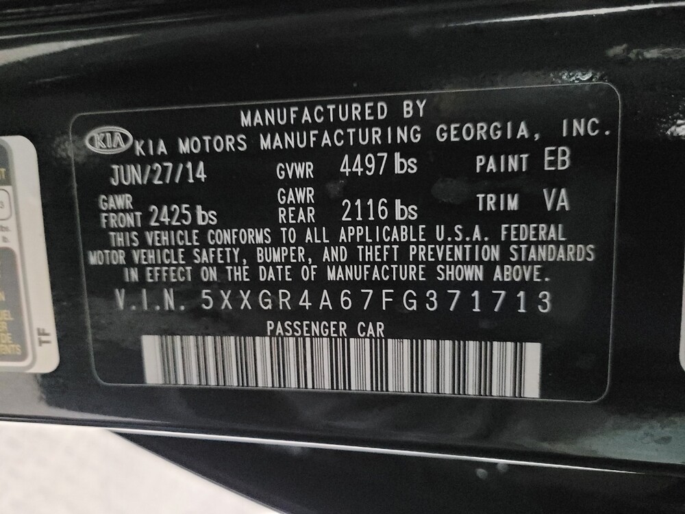 2015 Kia Optima in Tucson, AZ 85705 - 18078134 33