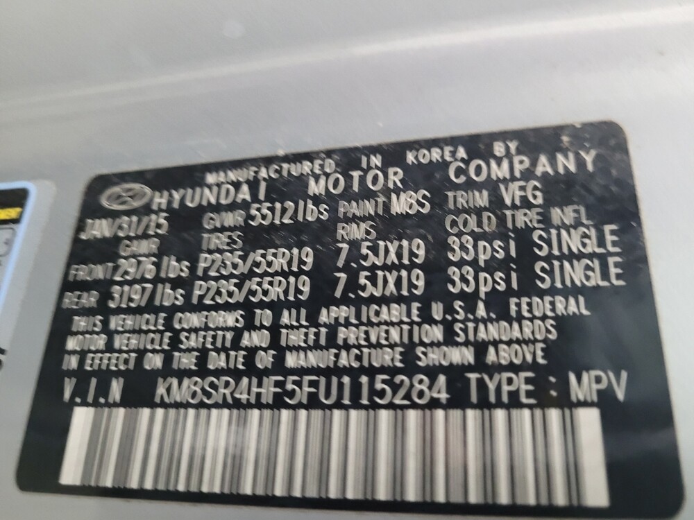 2015 Hyundai Santa Fe in Taylor, MI 48180 - 18078163 33