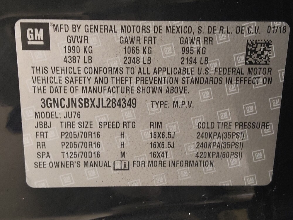 2018 Chevrolet Trax in Fairfield, OH 45014 - 18078200 33