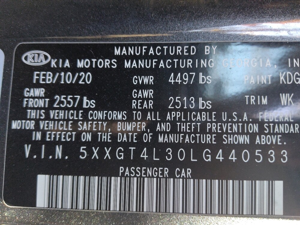 2020 Kia Optima in Raleigh, NC 27604 - 18078205 33