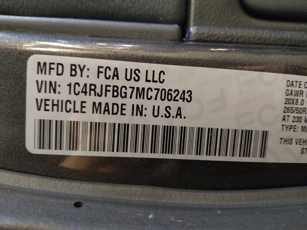 2021 Jeep Grand Cherokee in Greenville, SC 29607 - 18078326 33