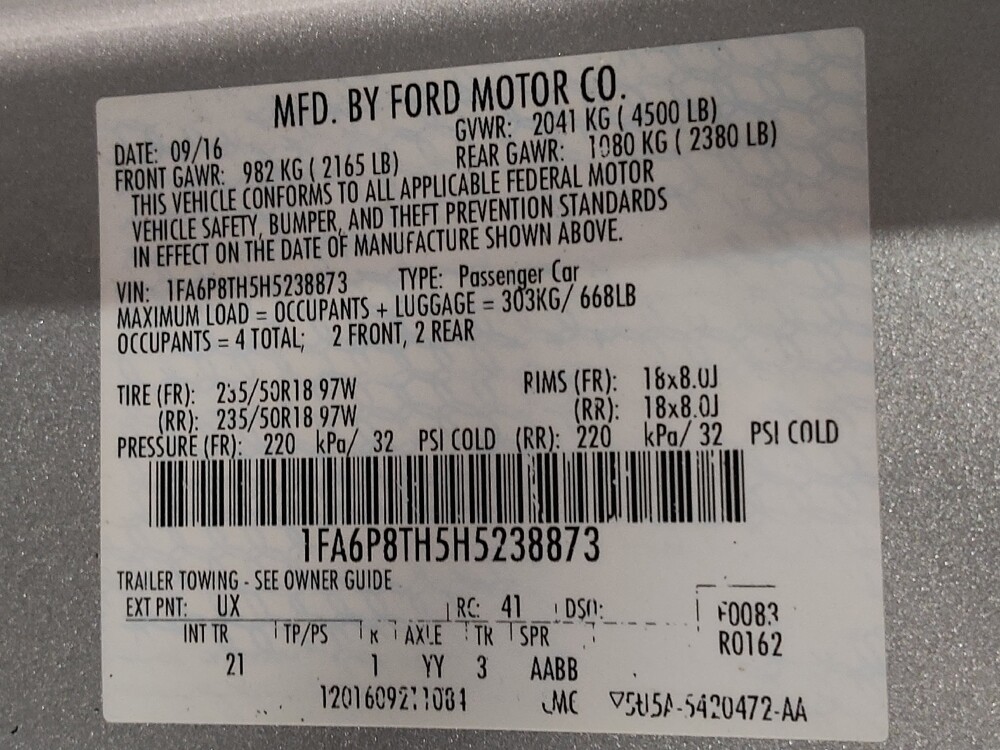 2017 Ford Mustang in El Paso, TX 79907 - 18078365 33