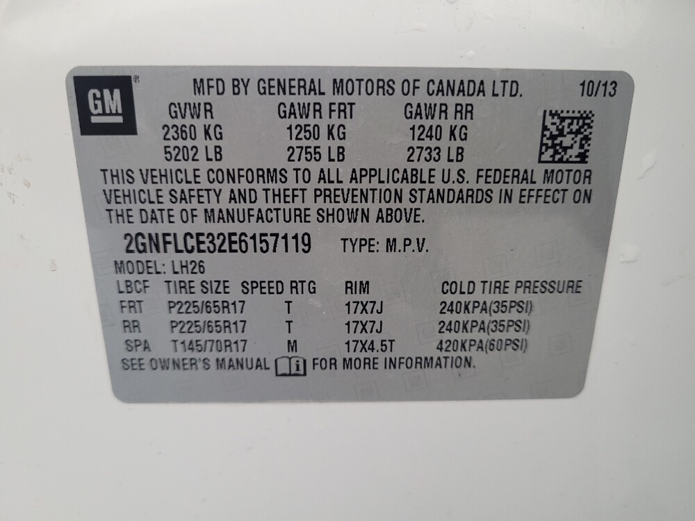 2014 Chevrolet Equinox in Lakeland, FL 33815 - 18078367 33